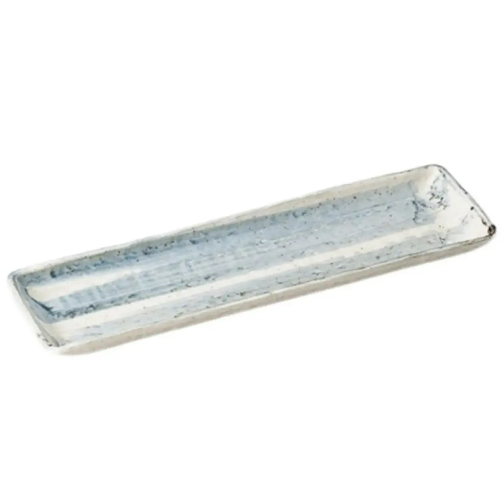 Aizome Long Plate 12.5"