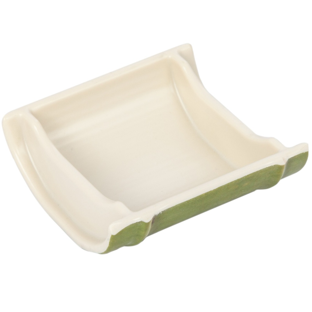 Bamboo Half Pole Plate 4"
