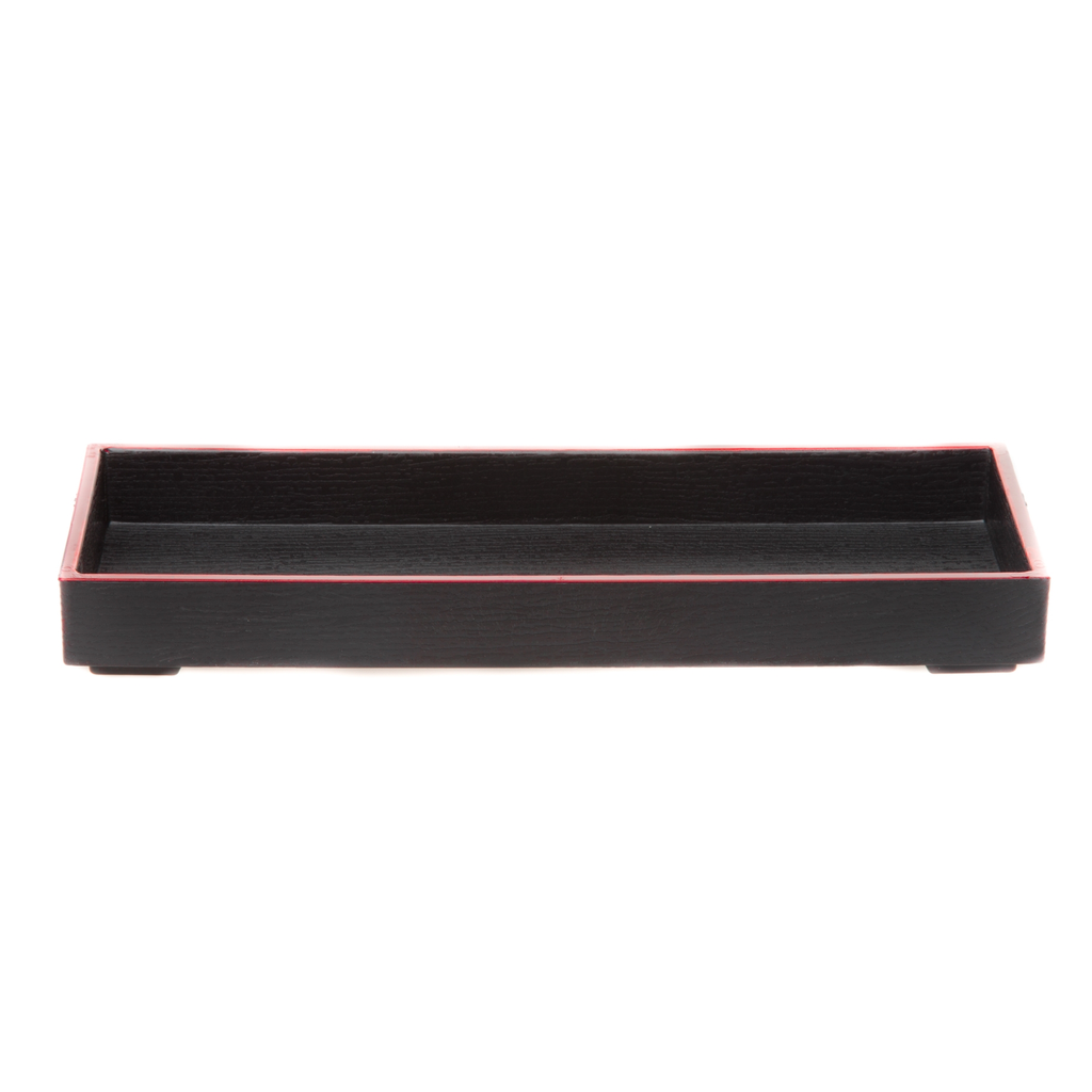 Black Tray 23x8.5x3 cm