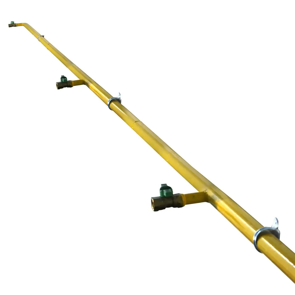 Seamless Black Steel Gas Pipe Installation 1" (Up to 10 m)