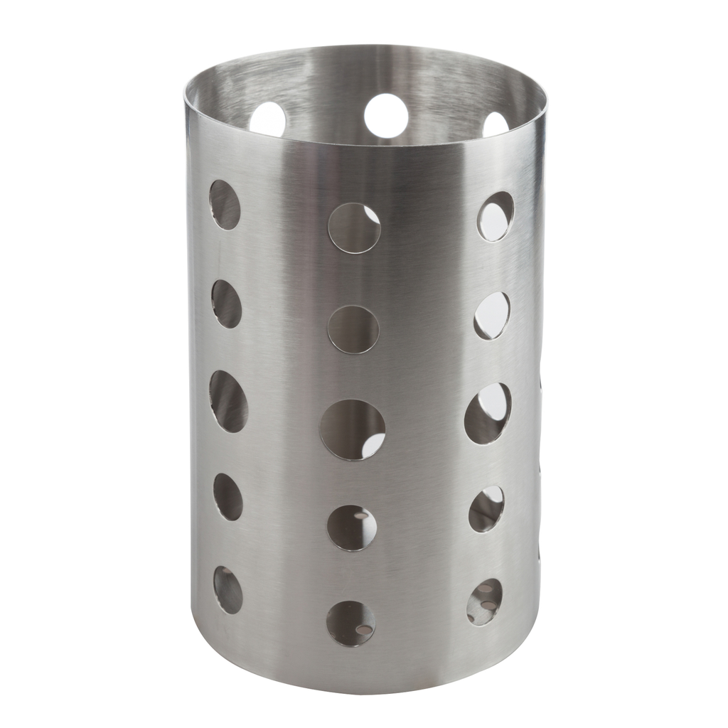 Stainless Steel Cutlery Storage Holder Ø10 cm (18-8)