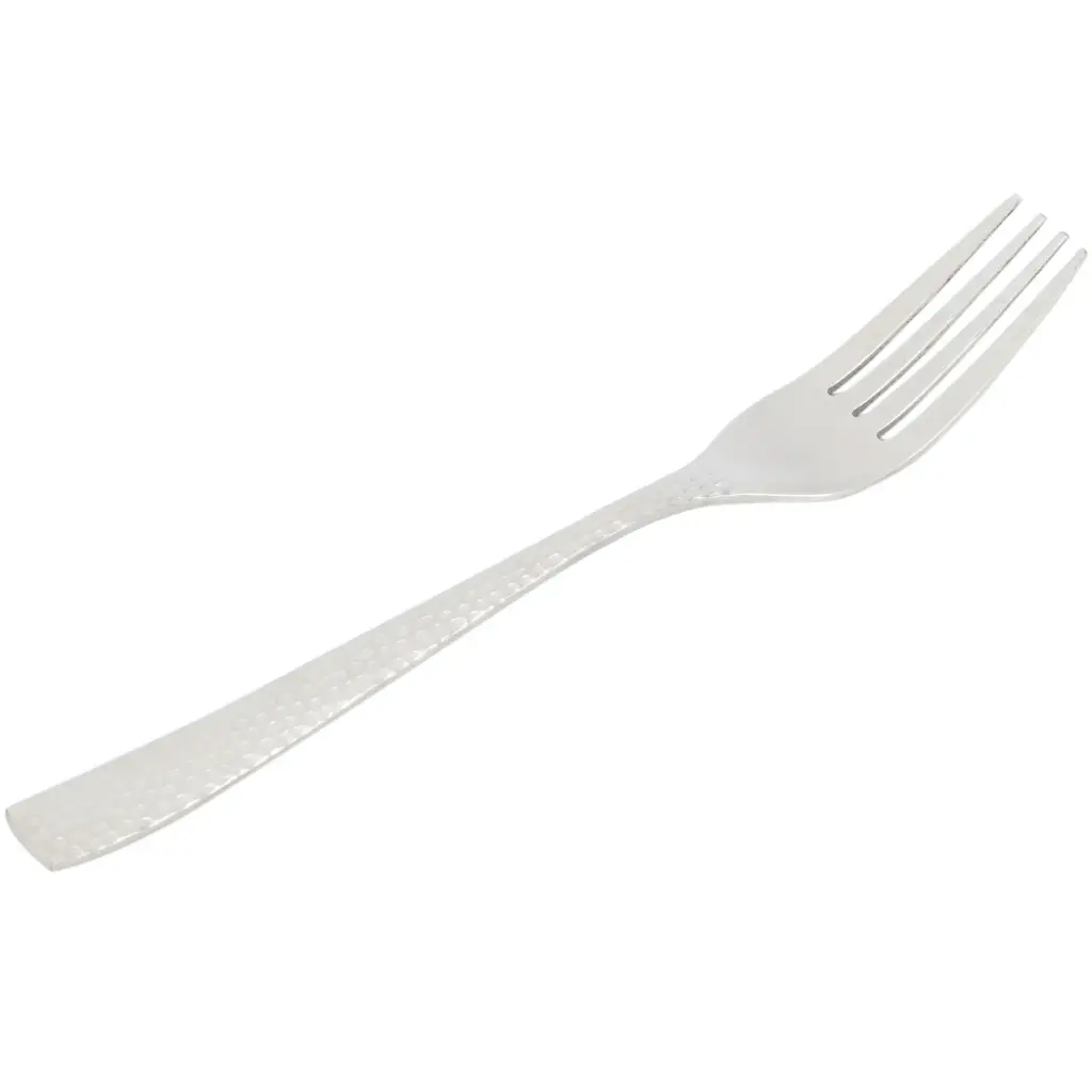 Dining Fork 19 cm (Hammered, 18-8)
