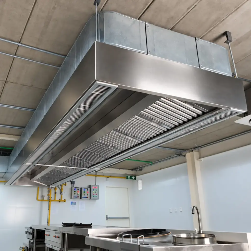 Exhaust Hood with Intake Air Grille 1100x1400x500 mm