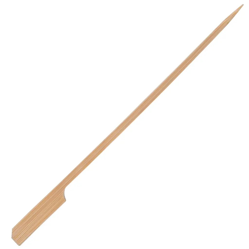 Flag Shaped Bamboo Skewers 18 cm (100 Pcs)