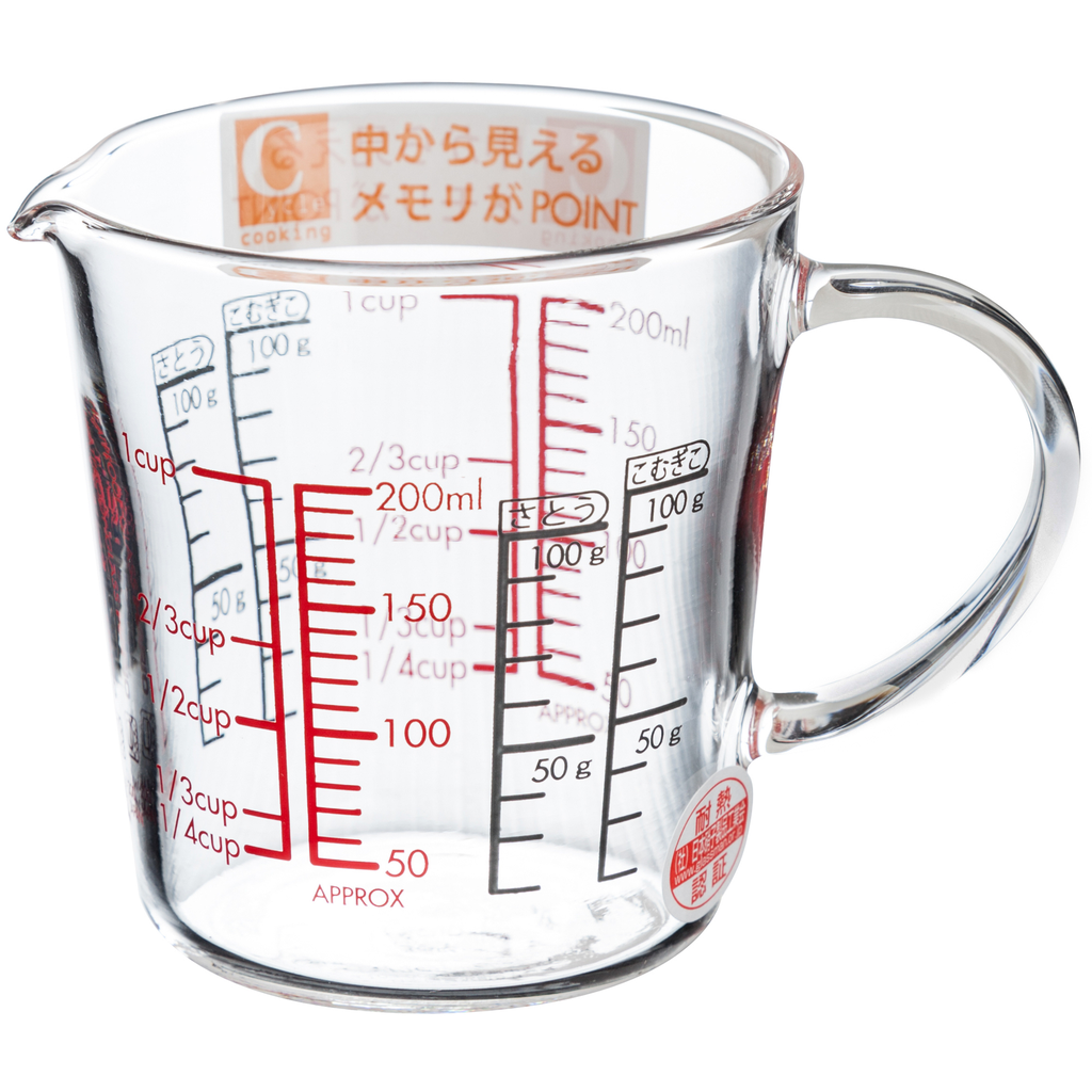 ถ้วยตวงแก้ว Hario 200 มล.