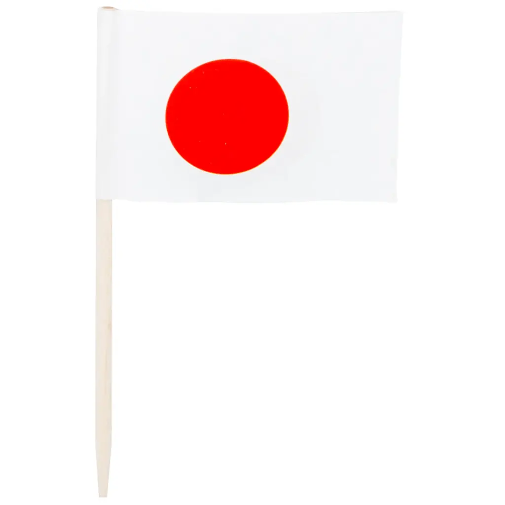 フラッグピック 日本 (100本入)