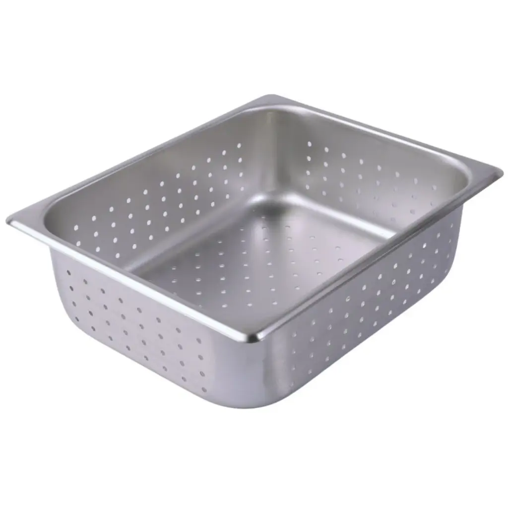 KAIBA Stainless Steel Perforated GN Pan 1/2-10 cm (18-8)