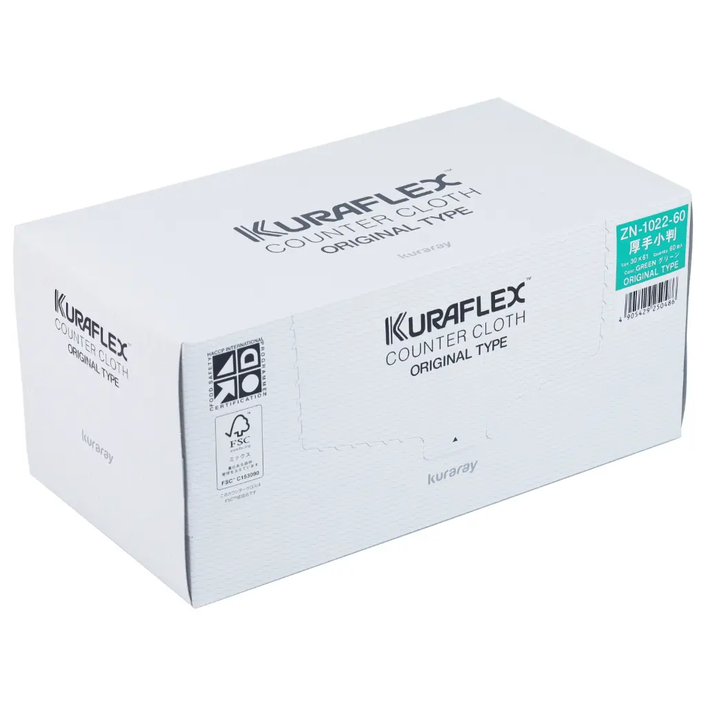 Kuraflex Cleaning Cloth (60 Sheets) Green