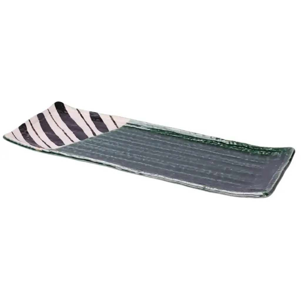 Oribe Tokusa Sanma Plate 12.5" (Limited Stock)