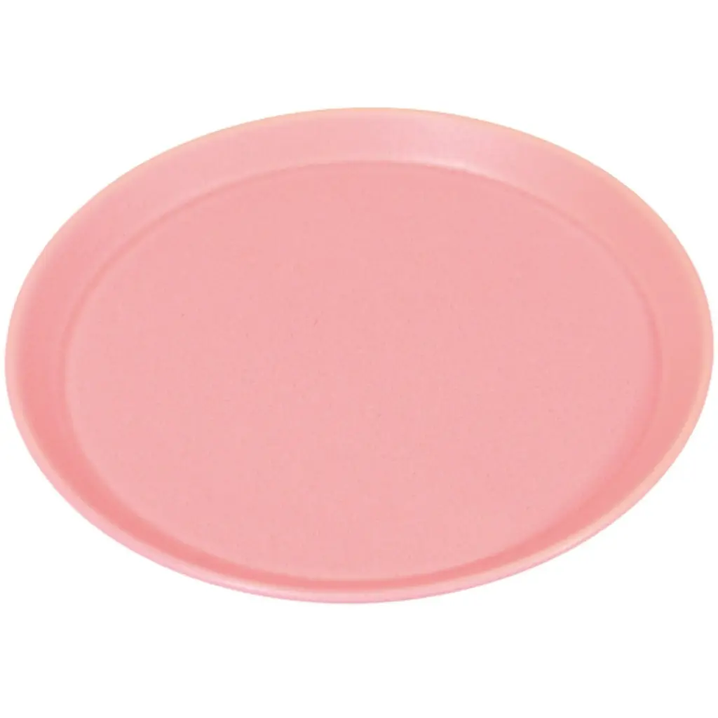 จานกลม Pearl Pink 17.5 ซม.