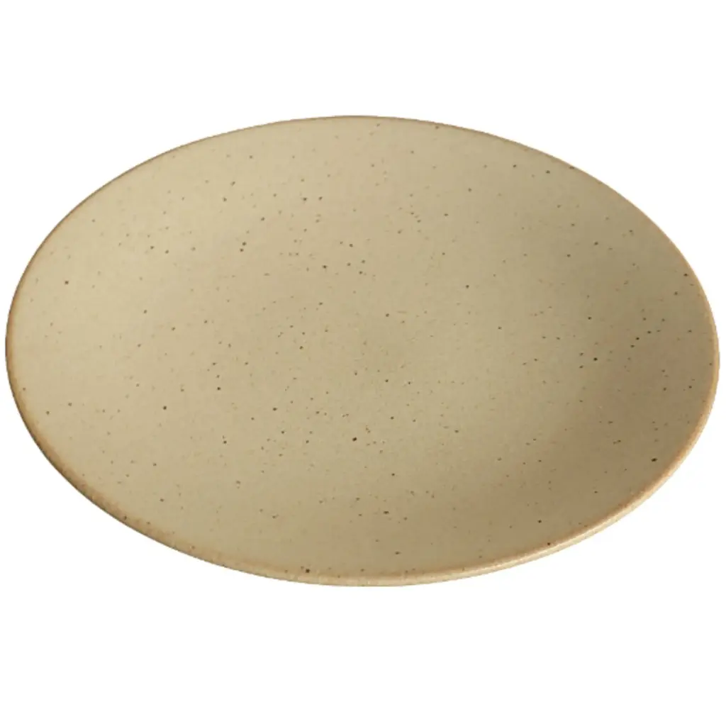 Round Plate 17 cm (Pearl Yellow)