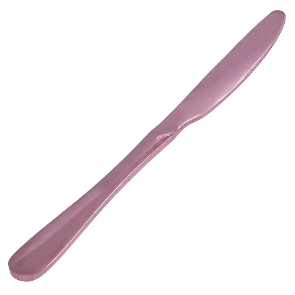 Dining Knife 232 mm (Old English, Pink Gold)