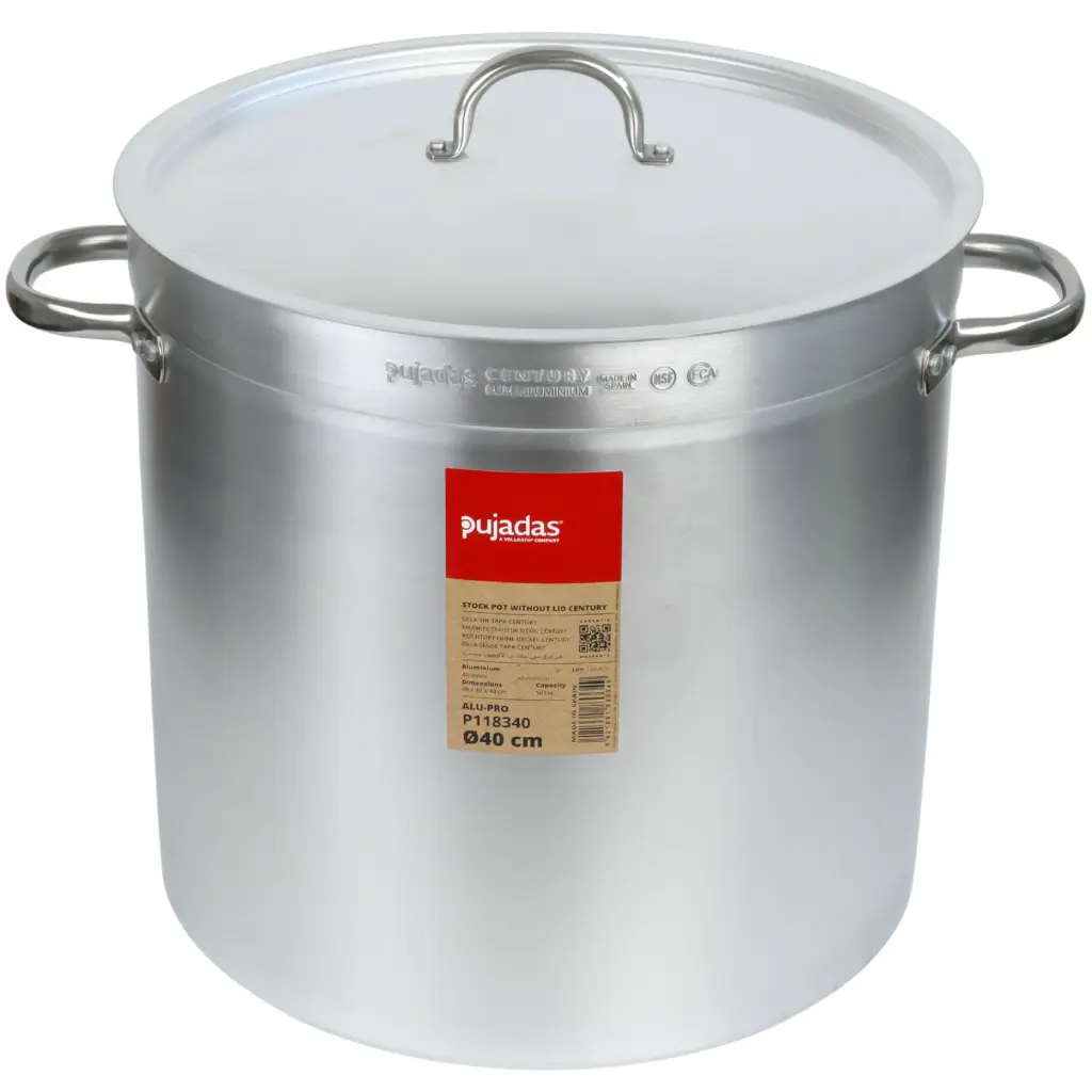 Pujadas Aluminum Stock Pot 40 cm