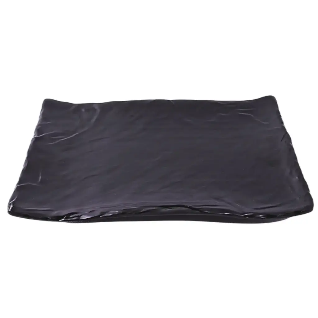 Melamine Rectangle Plate 11" (Rock Pattern)