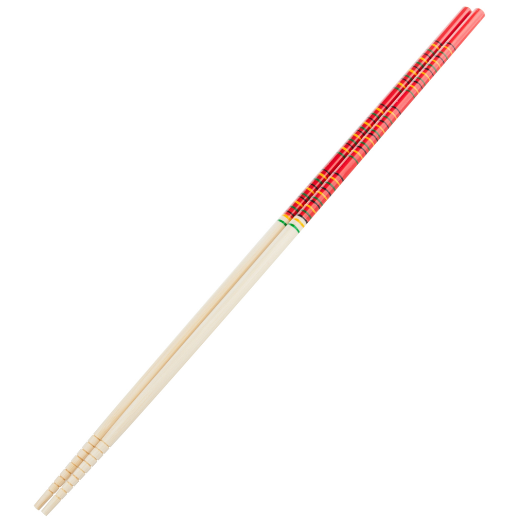 Red Bamboo Saibashi Chopsticks 33 cm