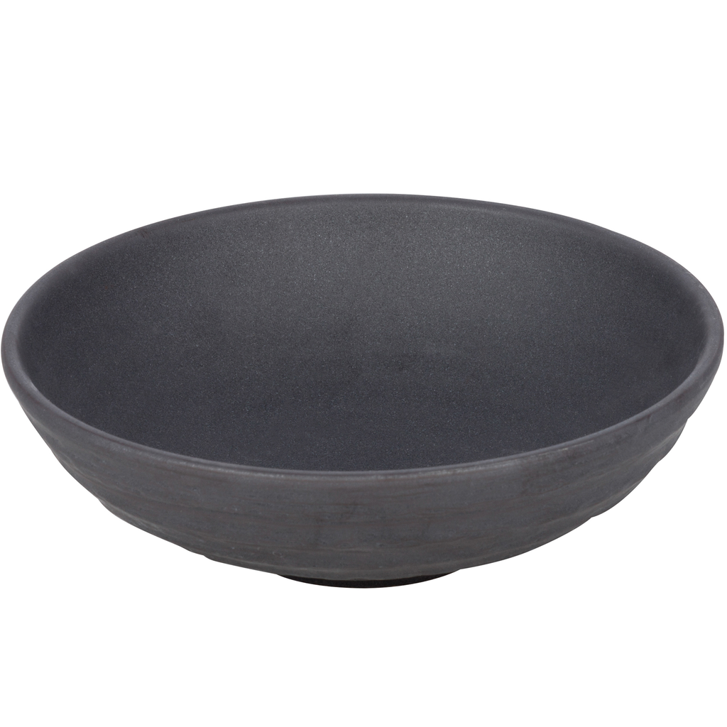 刺身鉢 7.5" (クロ)