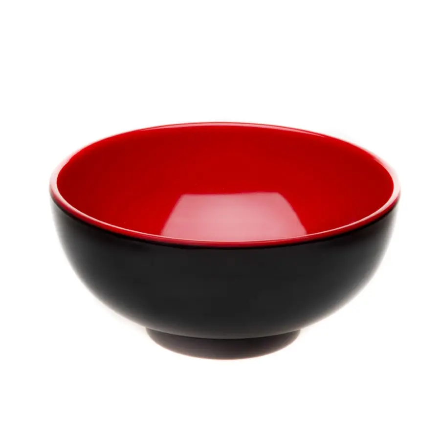 Shabu Bowl 4.5" (Black-Red)