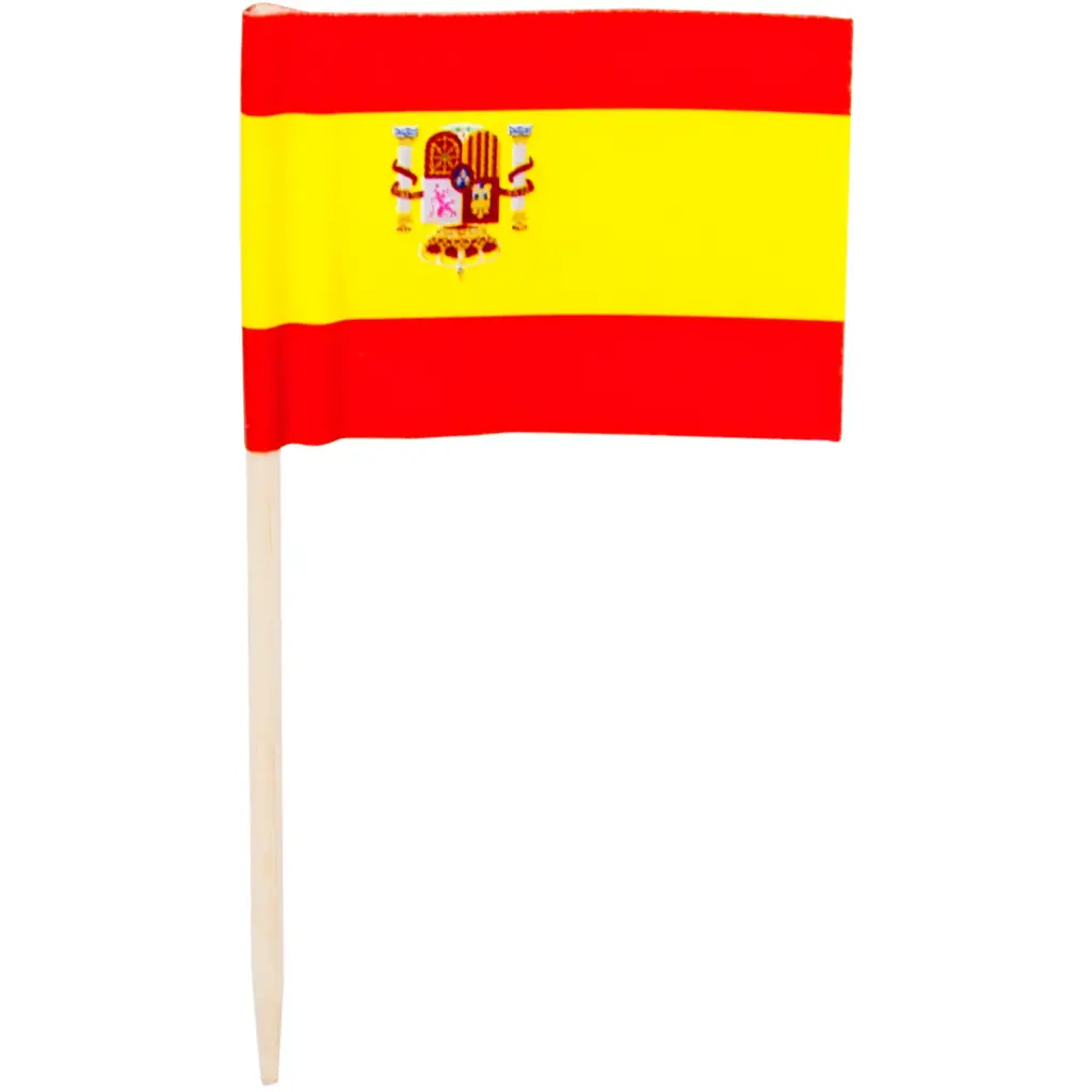 フラッグピック スペイン (100本入)