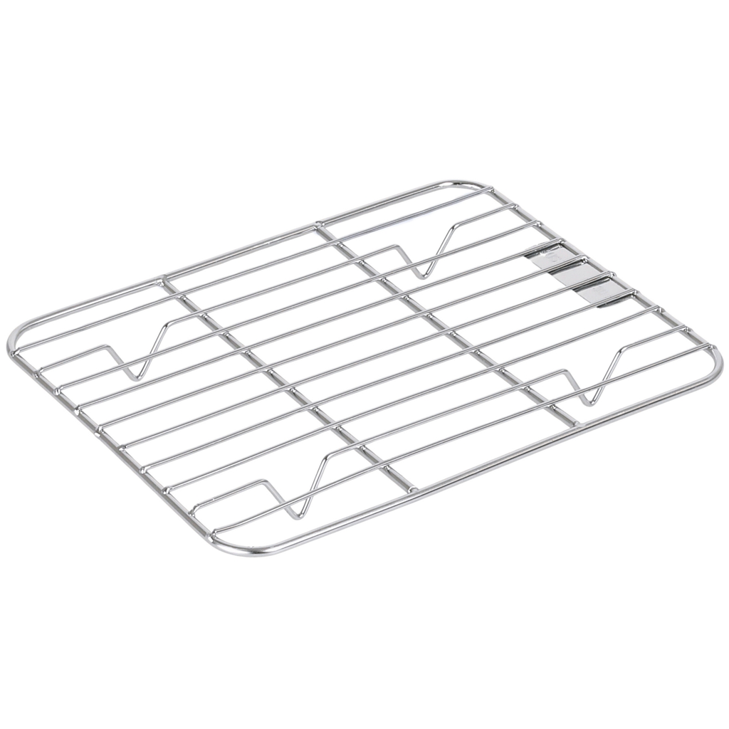 ステンレス揚げ物用網 16x20x1.8 cm (18-8)