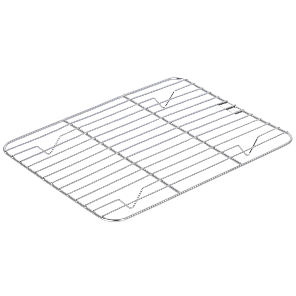 ステンレス揚げ物用網 26x20x2 cm (18-8)