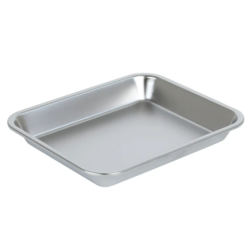 Stainless Steel Tray 23x19x3 cm (18-8)