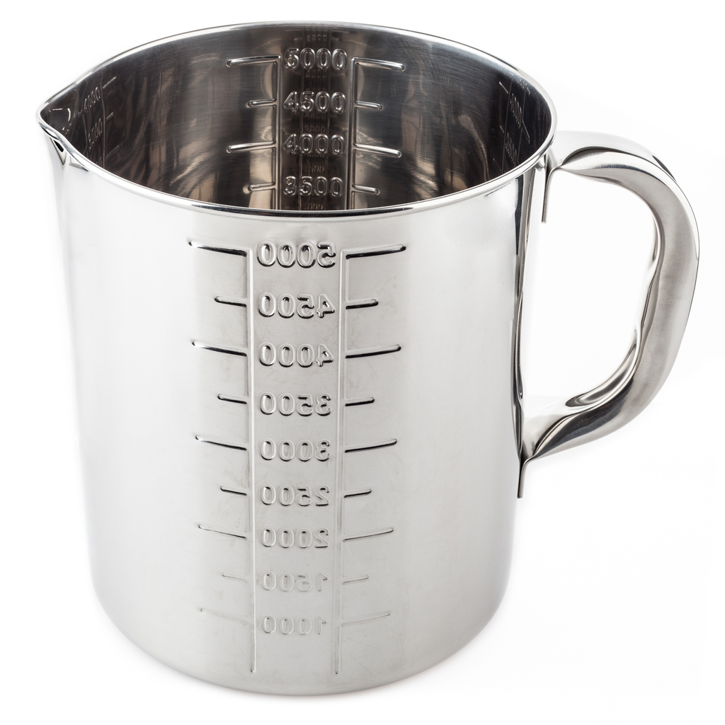Stainless Steel Measuring Cup 5000 ml (18-8)