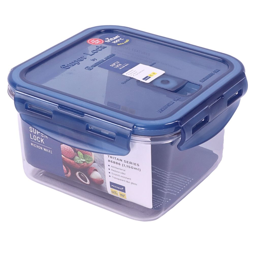 スーパーロック トライタン 食品保存容器 1150 ml (6886)