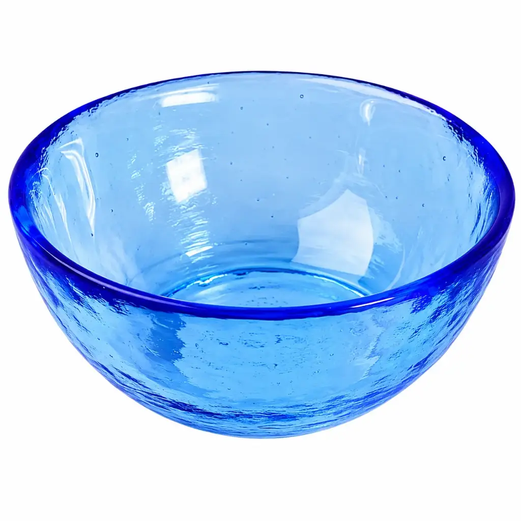 Tsukemono Glass Bowl 9 cm (Blue)