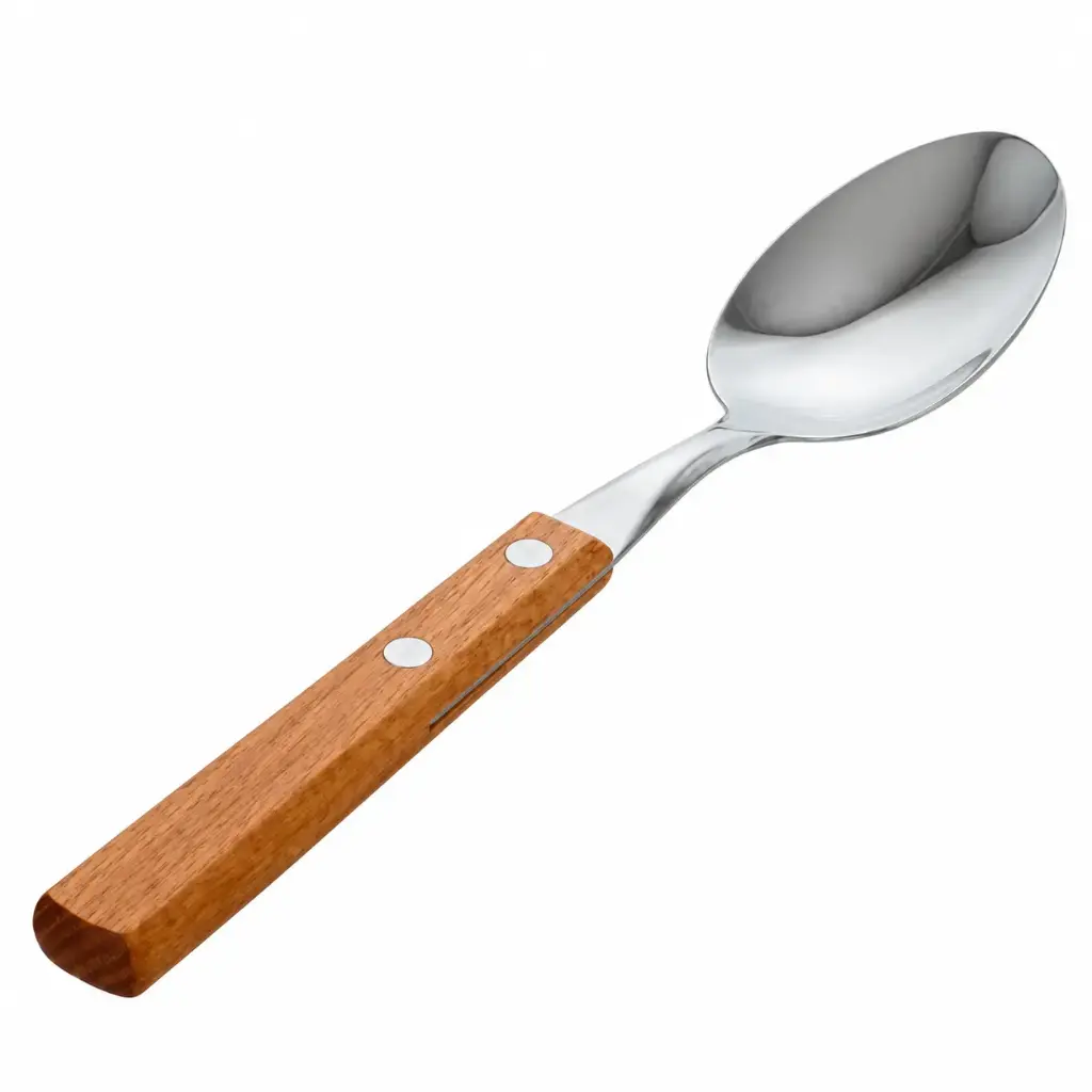 Wooden Handle Spoon