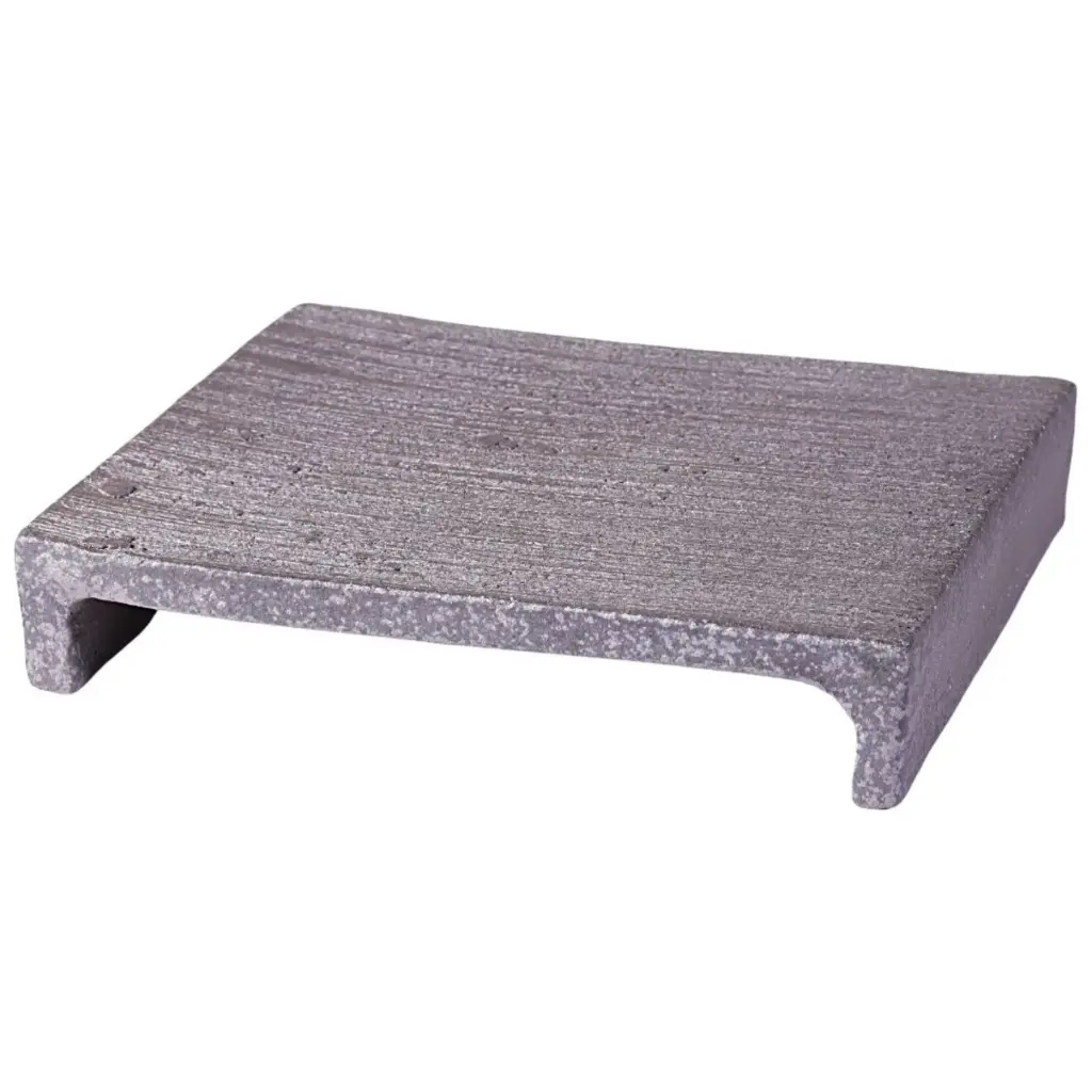 Omakase Footed Plate 25x20.5x5 cm (Kuroyohen)