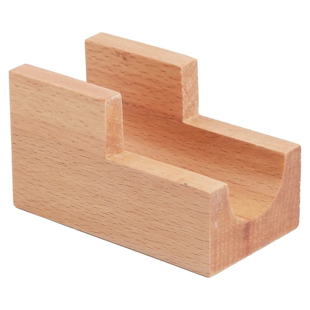Wooden Hand Roll Stand 5x9x3 cm