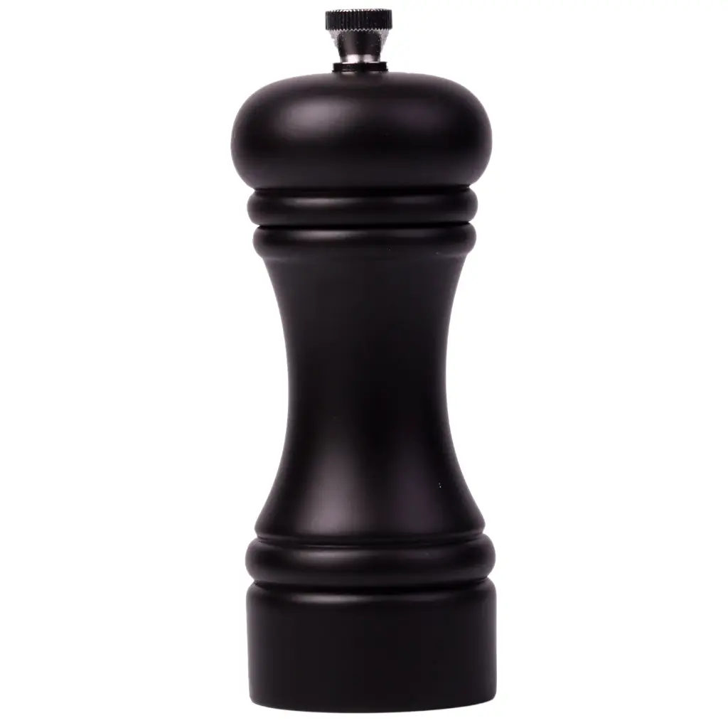 Dark Beech Wood Pepper Mill 18 cm