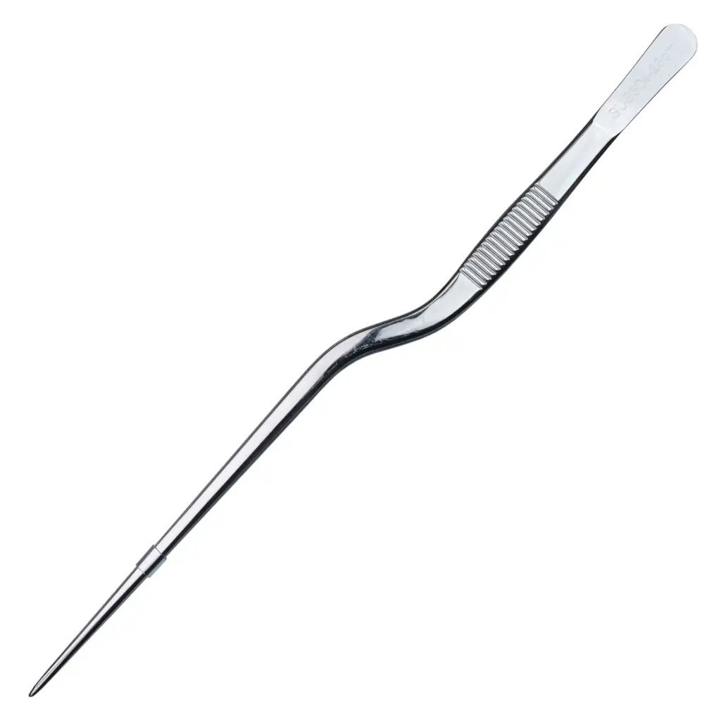 Pistol-Shaped Plating Tweezers 23 cm (18-8)