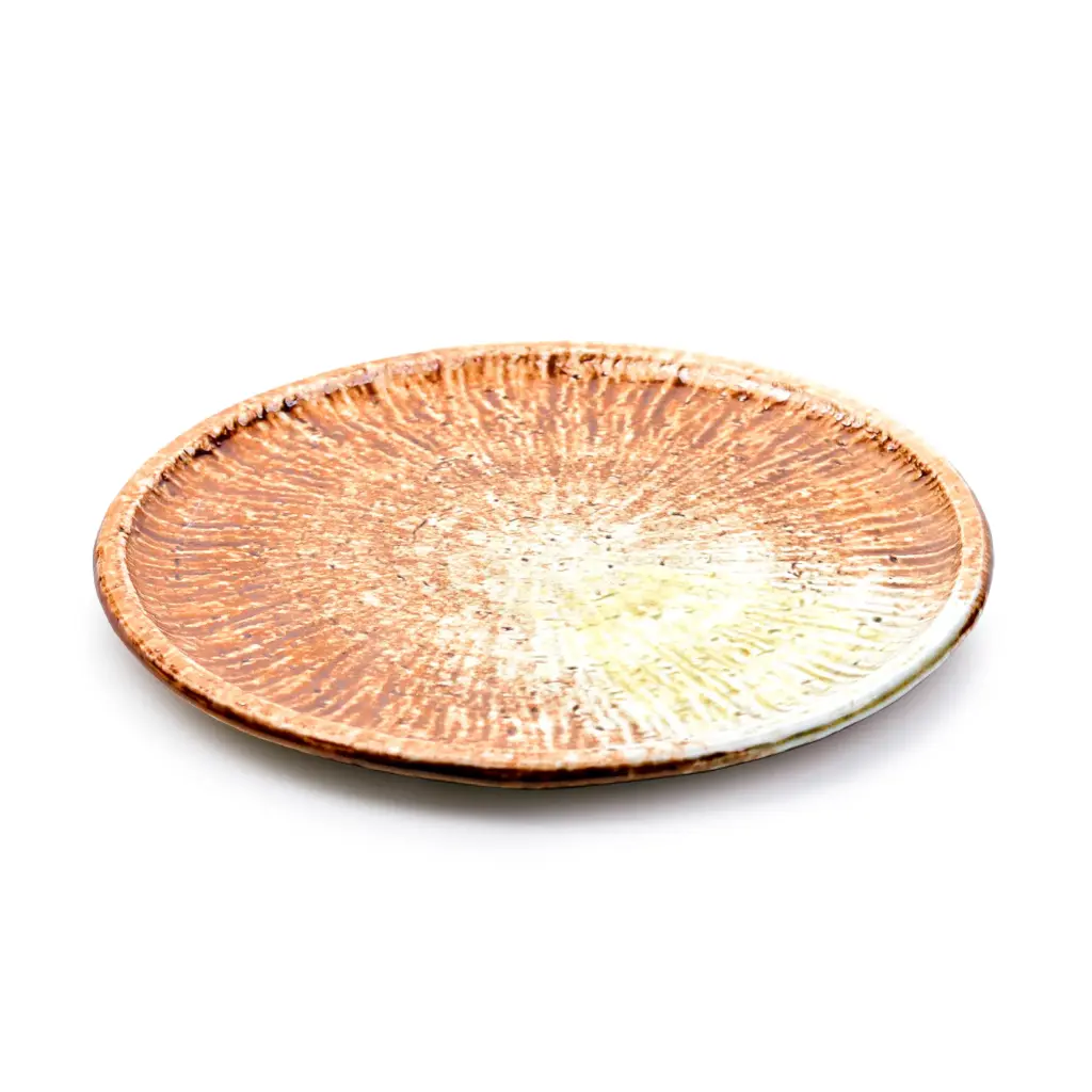 丸型カフェ皿 7.25" (ソーラーフレア)