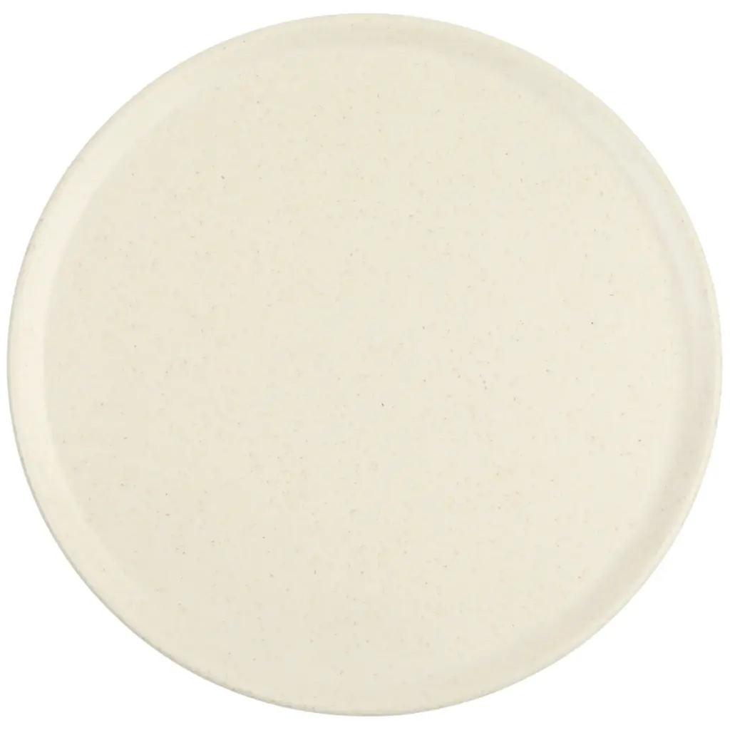 Melamine Flat Round Plate 8" (Genmai Pattern)