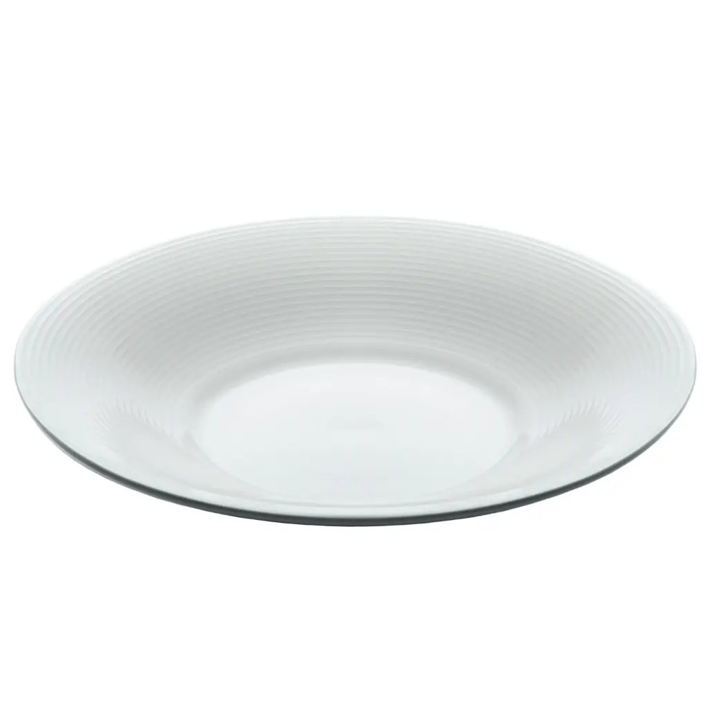 磁器 反り皿 9" (絹目)