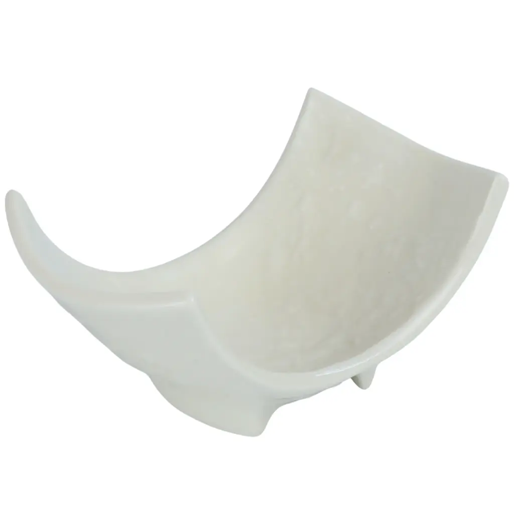 Curved Plate 5.5" (White)