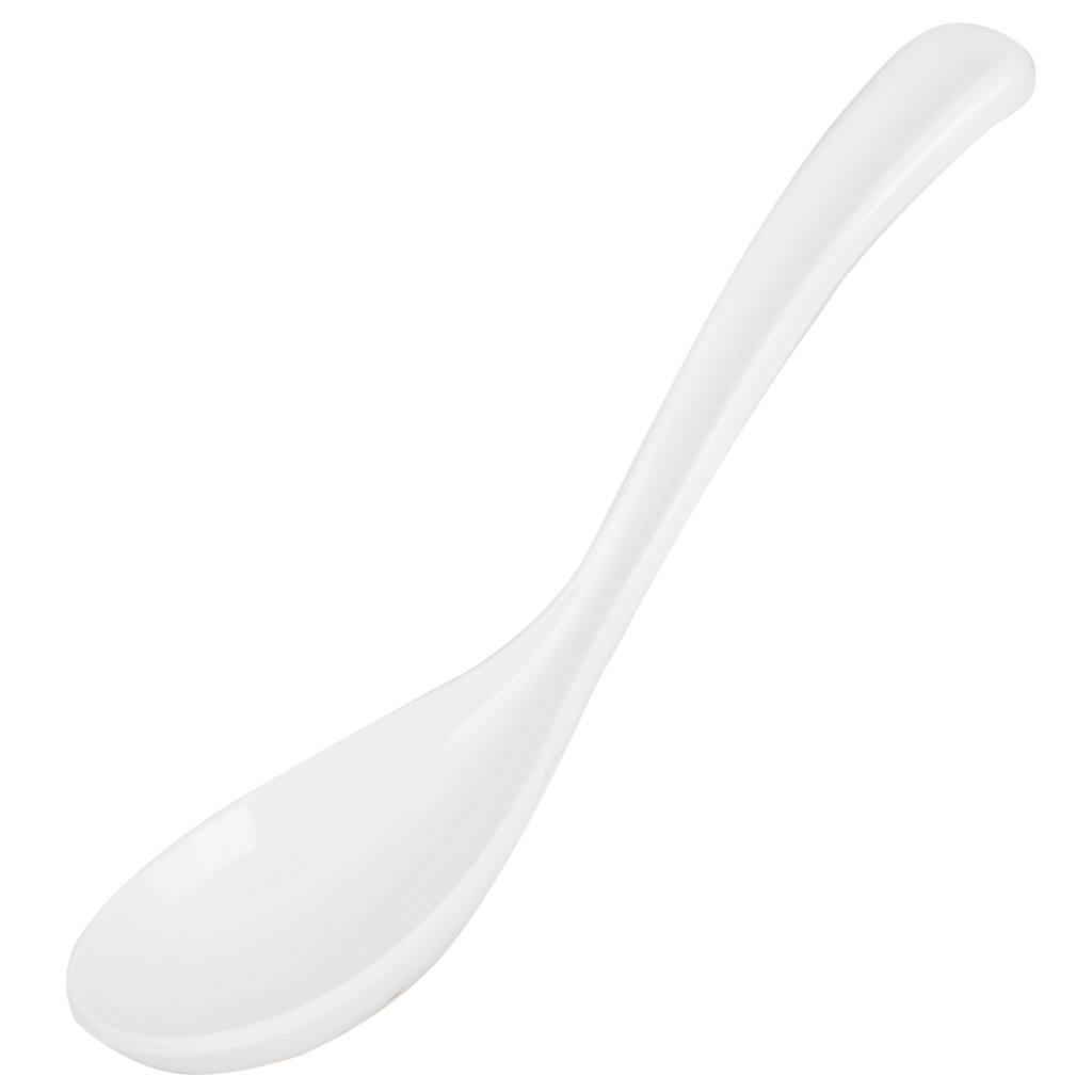 Melamine Ramen Spoon 16.8 cm (White)