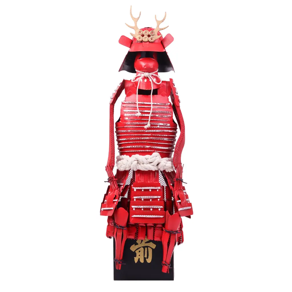 Samurai Warrior Figurine (Red Armor)