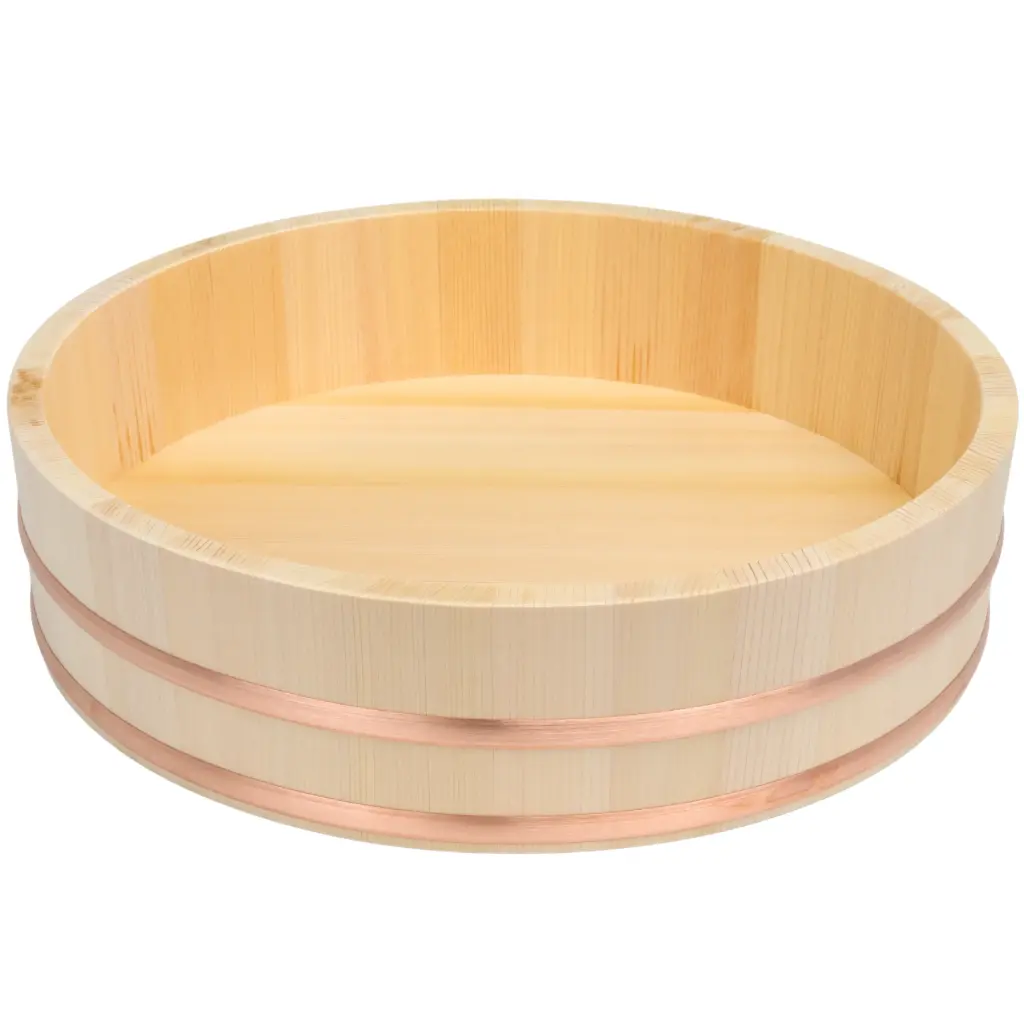 Wooden Rice Mixing Tub 39 cm (Hangiri,Japan)