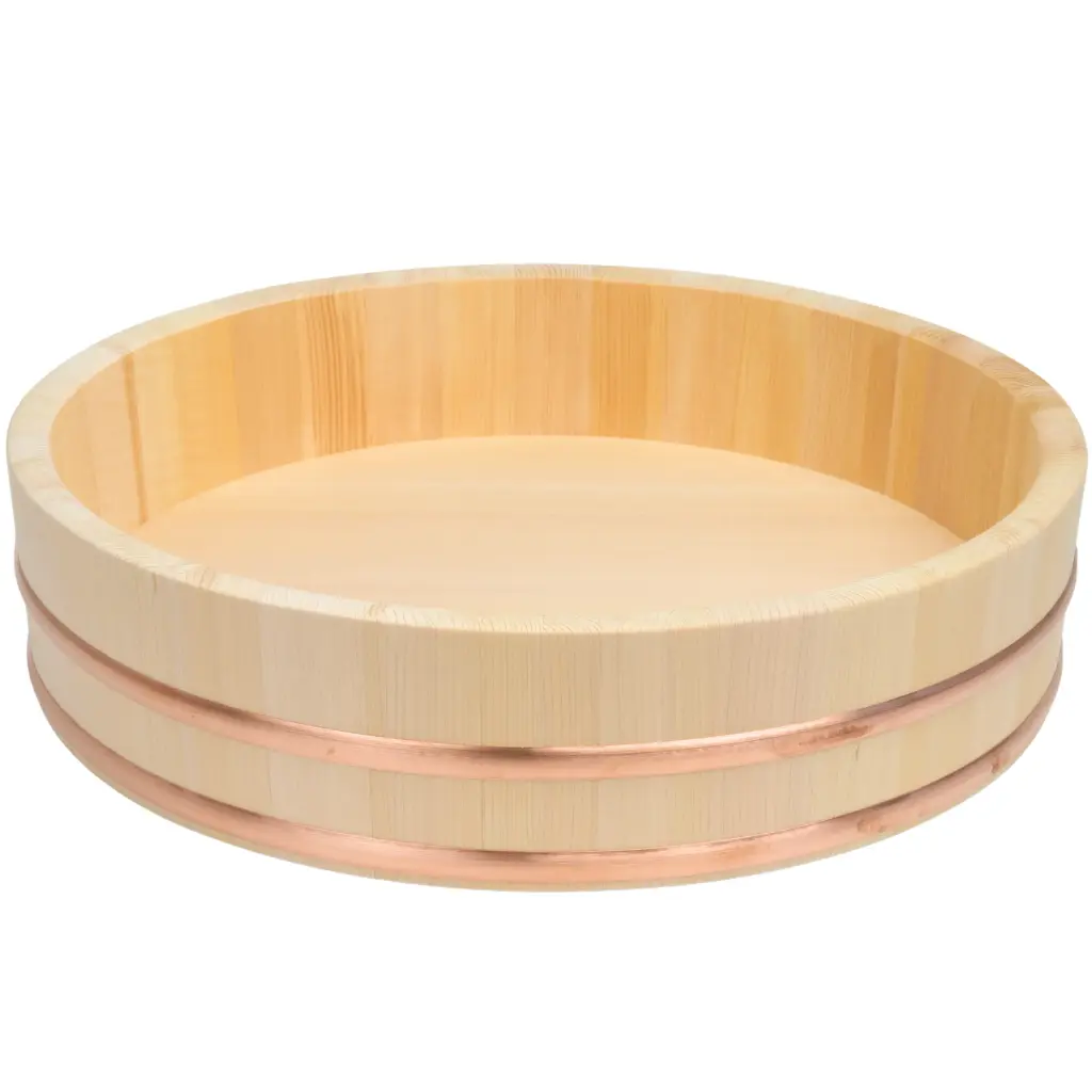 Wooden Rice Mixing Tub 48 cm (Hangiri,Japan)