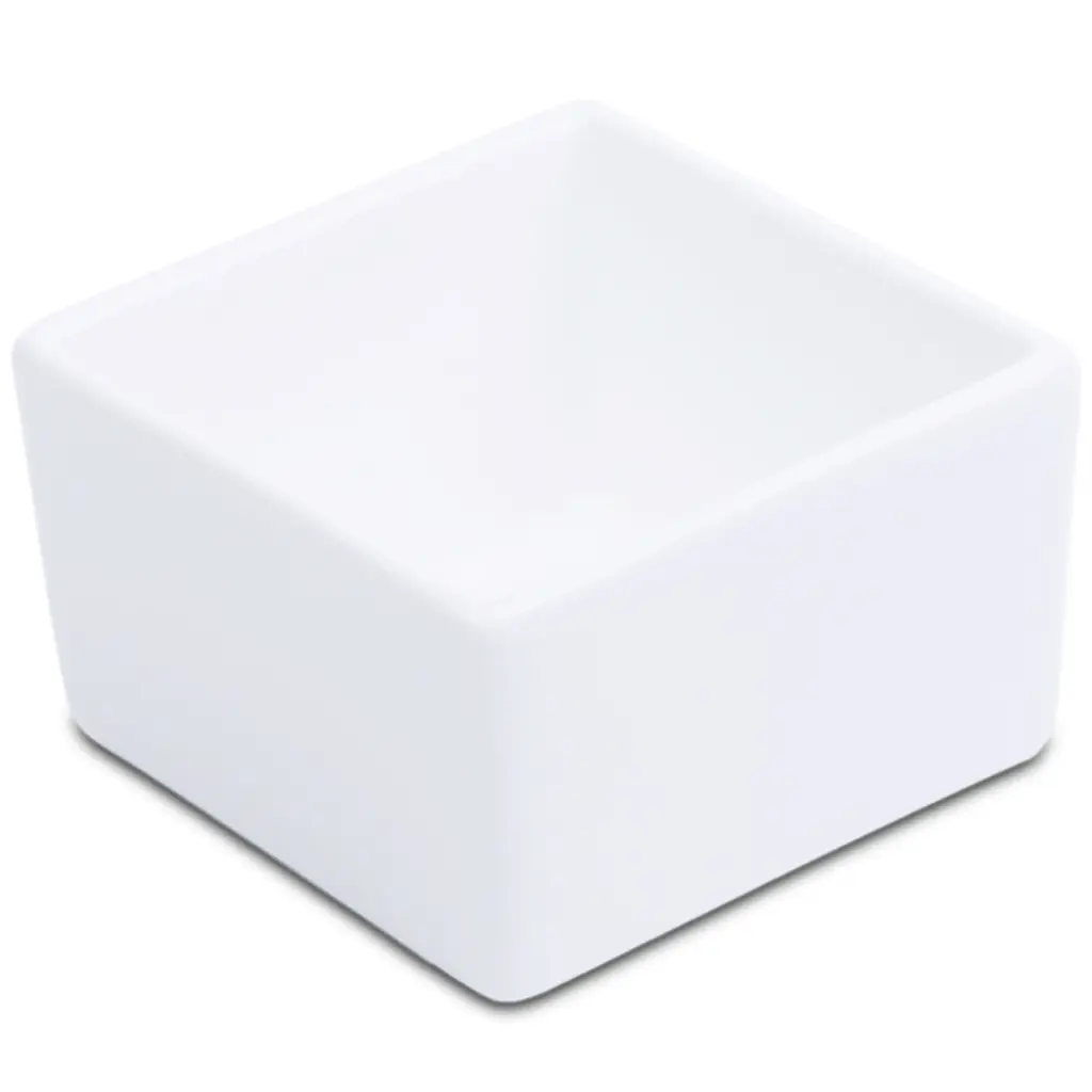 Porcelain Square Bowl 3"