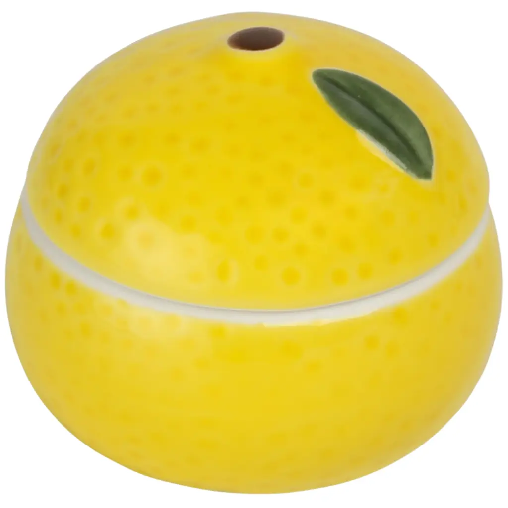 蓋付レモン型小鉢 6 cm