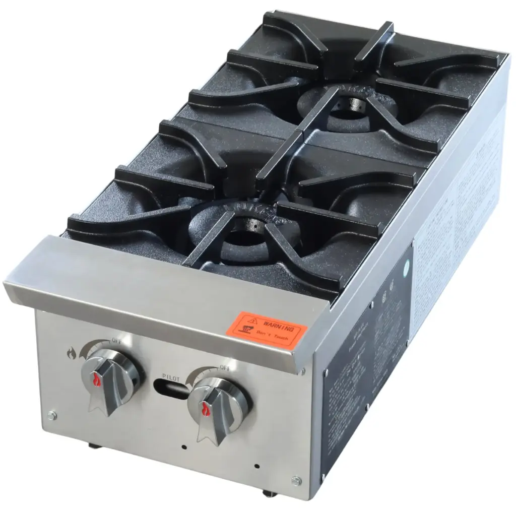 ガスレンジ 2口 (30,000x2) BTU