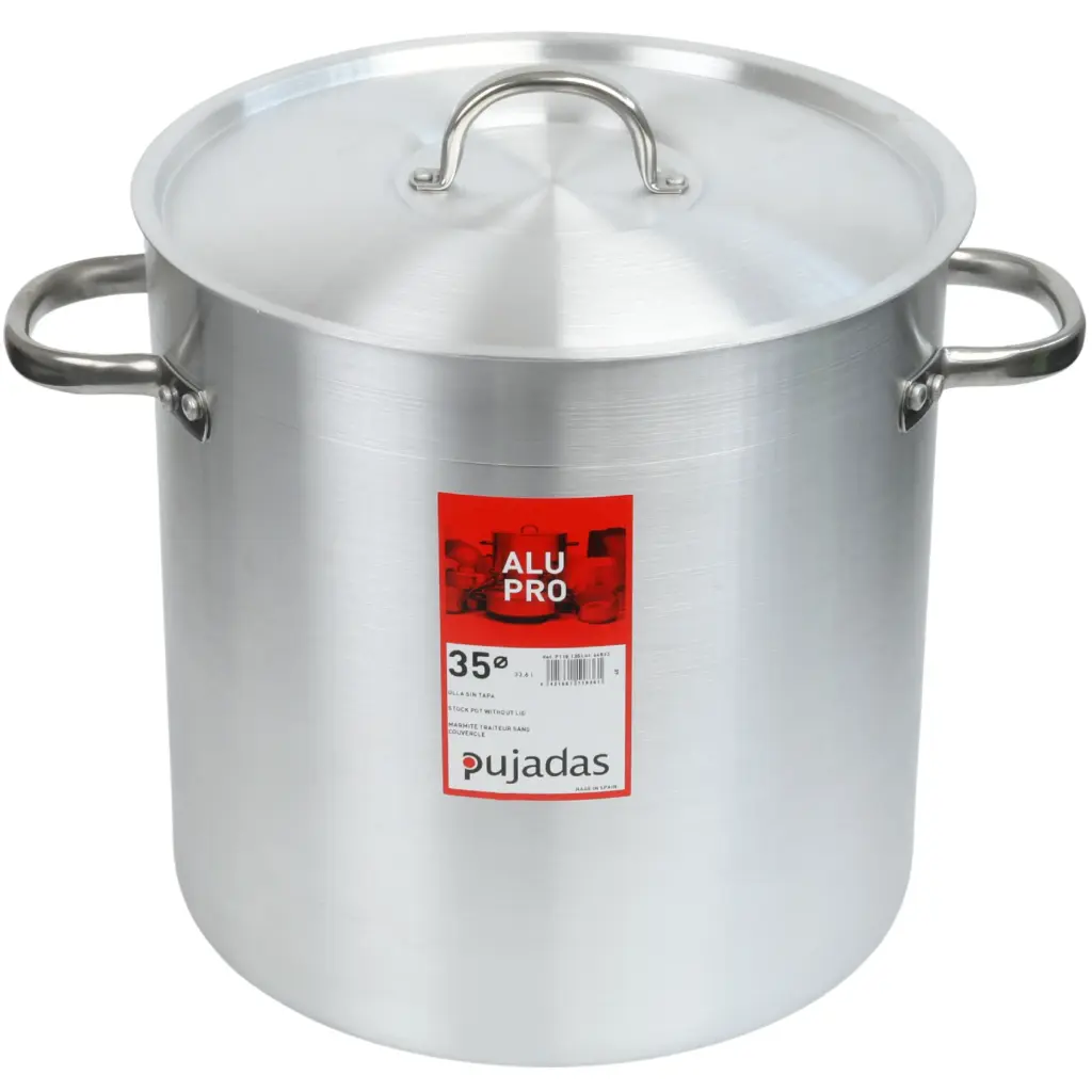 Pujadas Aluminum Stock Pot 35 cm