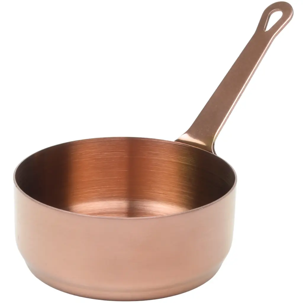 Mini Stainless Pots, Red