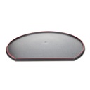 Black Fan-Shaped Trays