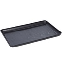 Reinforced Black Woodgrain Trays