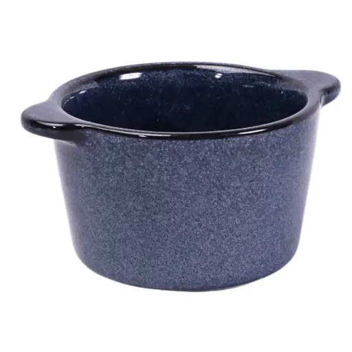 [CRM0852] ชามสองหู Deep Blue 4.5 นิ้ว