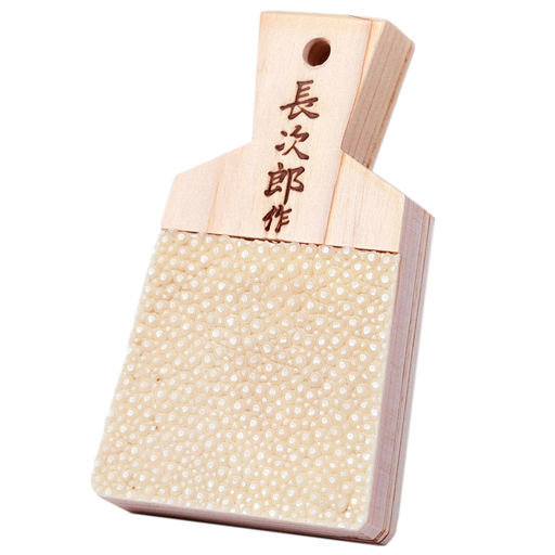[KJP0012] ที่ขูดวาซาบิหนังกระเบนเล็ก 50x43x83 มม.